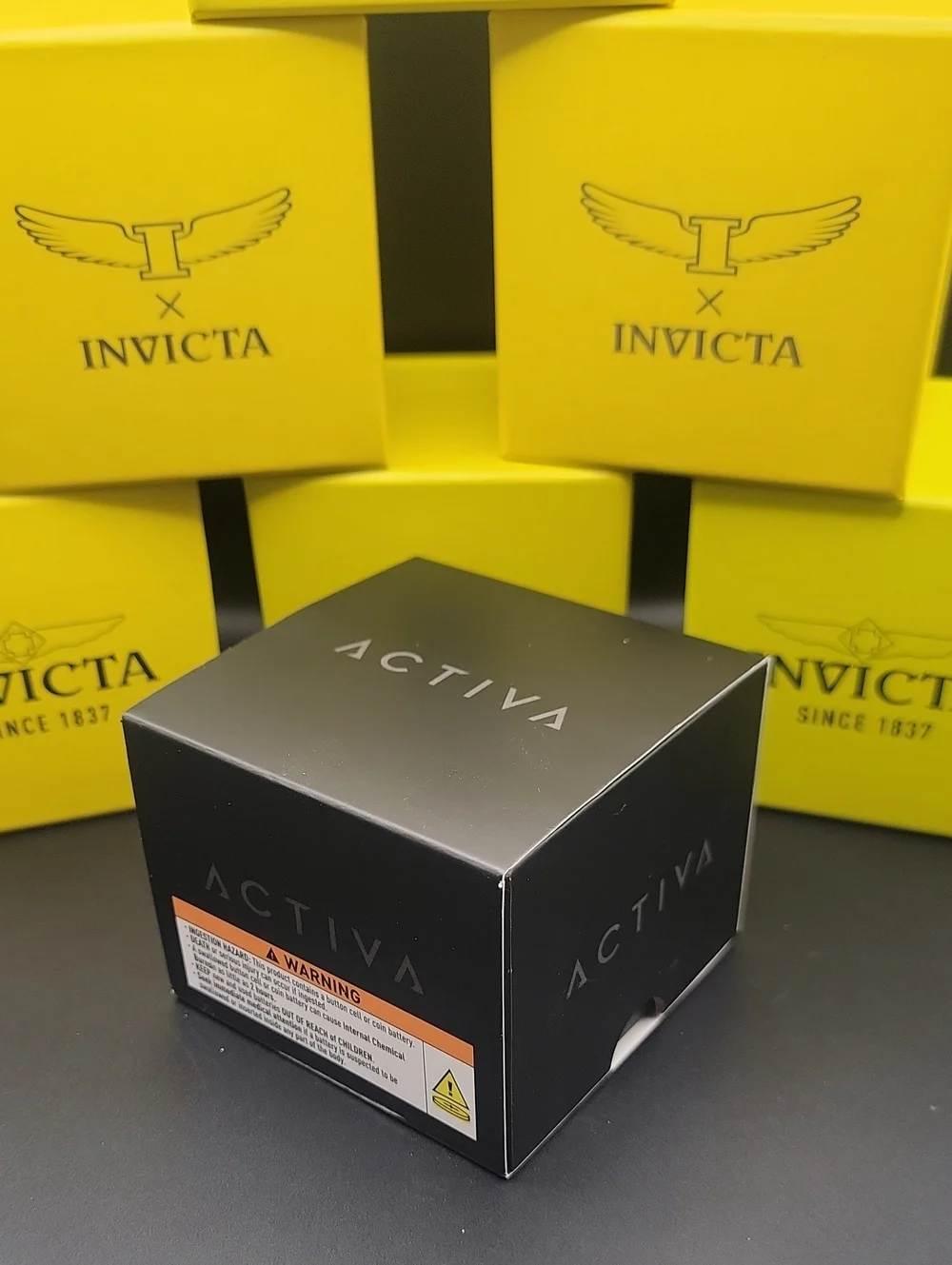 Activa Vion X Invicta Digital Essentials Men's Watch - 45mm. Apricot ACW8109-00